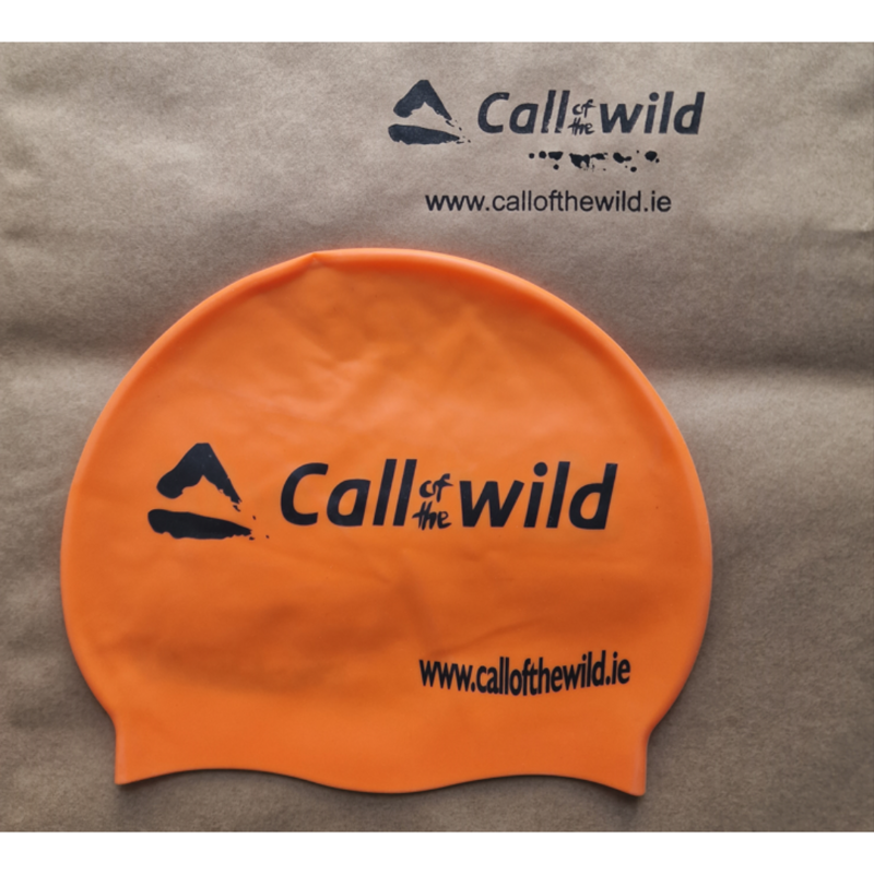 Custom logo premium silicone swim cap-2